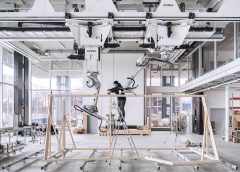 Roboter im Holzbau | ETH Zürich | IHM | (c) NFS Digitale Fabrikation / Roman Keller