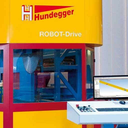 Abbundmaschinen_ROBOT-Drive | Hundegger (c) Hundegger