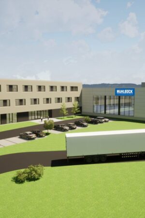 Mit dem neuen Mühlböck-Standort in Eberschwang/Antiesen soll die Kapazität, Flexibilität und Innovationskraft der oberösterreichischen Holztrocknungsprofis optimiert werden können. (Fotos: Mühlböck) Mit dem neuen Mühlböck-Standort in Eberschwang/Antiesen soll die Kapazität, Flexibilität und Innovationskraft der oberösterreichischen Holztrocknungsprofis optimiert werden können. (Fotos: Mühlböck)