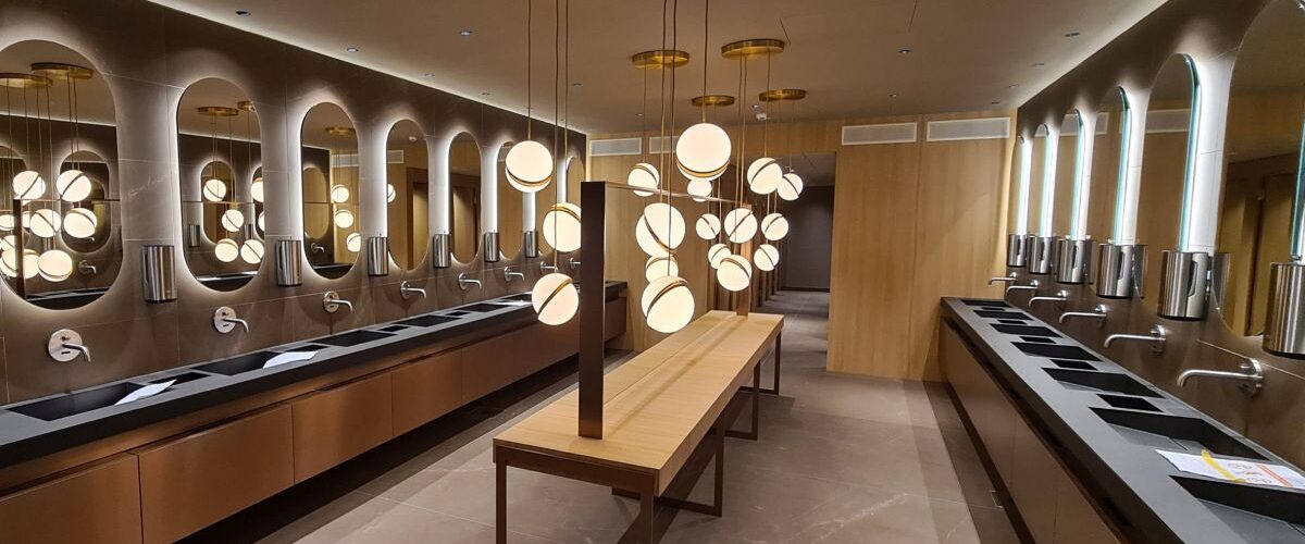 Der WC-Bereich von „The Circle“. (Foto: Schäfer Schreinerei AG)