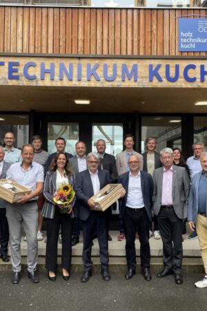 Generalversammlung2025: Wir bedanken uns bei der österreichischen Holzindustrie für die Unterstützung © Holztechnikum Kuchl, Johanna Kanzian