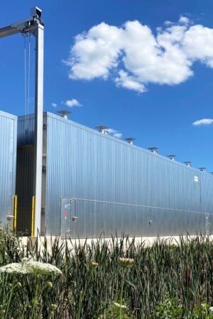 Die Mühlböck Kanaltrockner Flow mit 1003 PREMIUM Wärmerückgewinnungssystem ermöglichen Energieeinsparungen von bis zu 50 %. (Foto: Mühlböck)