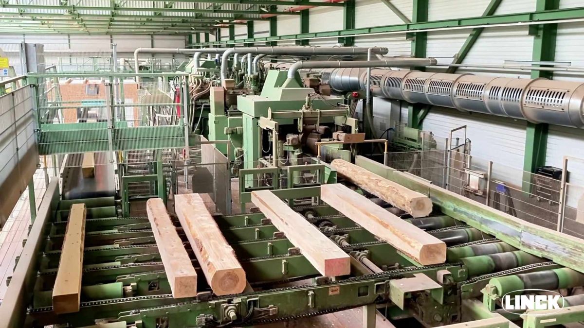 Wie die LINCK-Technologie große Baumstämme verarbeitet